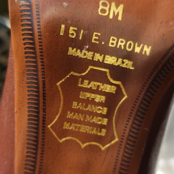 Amanda Smith ankle boots brown western back zip 8 - Picture 9 of 10